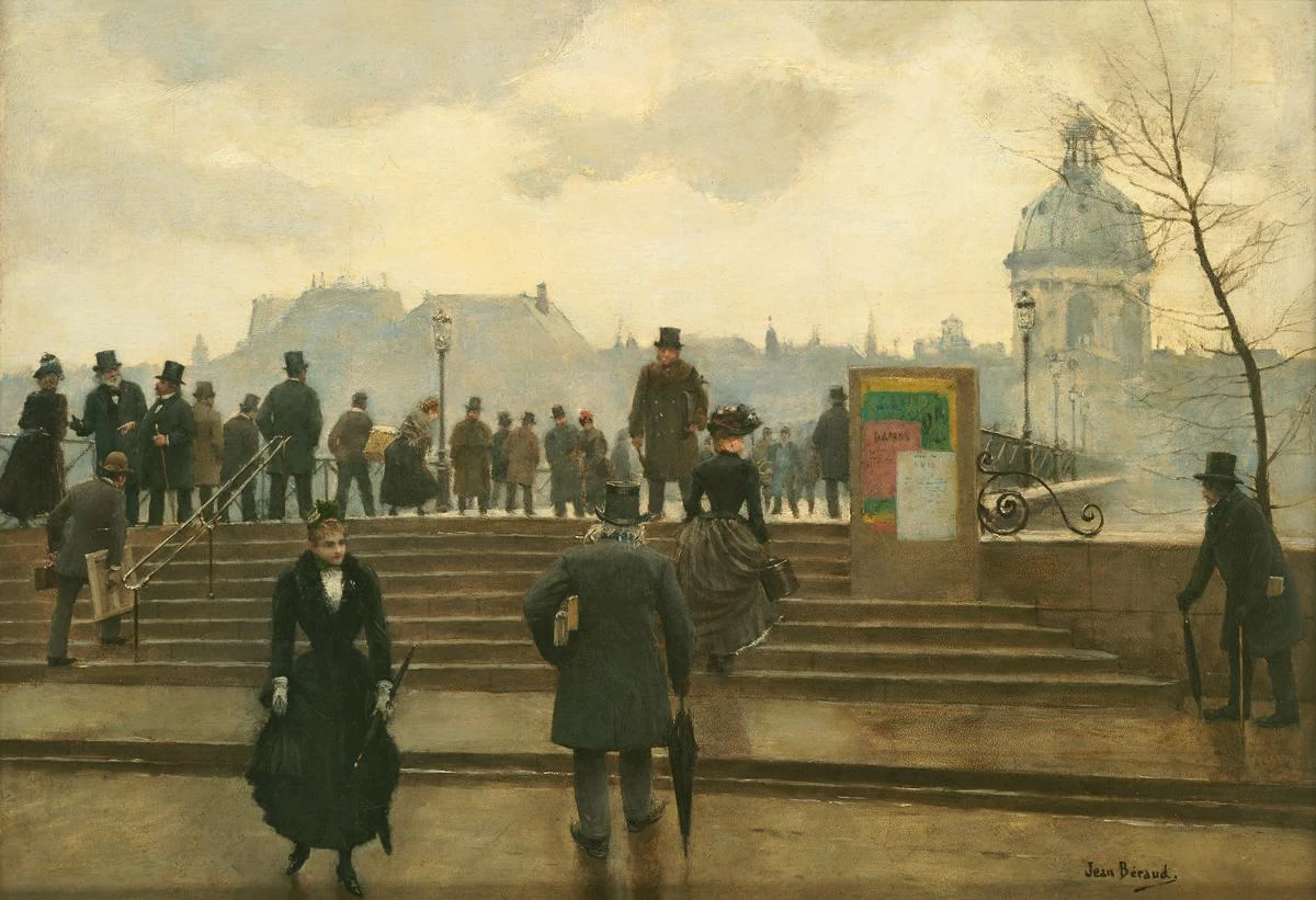 Lungosenna al Pont des Arts a Parigi - Museo Puškin delle belle arti